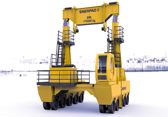 Holtec Selects Enerpac to Build Vertical Cask Transporter